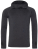 JC037 Men´s Cool Cowl Neck Top - JC037_Black-Slate-Melange - variant Ls 1000209668
