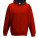 JH003K Kid´s Varsity Hoodie - JH003K-Fire-Red-Jet-Black - variant Ls 1000080242