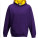 JH003K Kid´s Varsity Hoodie - JH003K-Purple-Sun-Yellow - variant Ls 1000080322
