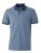 JN706 Men`s Heather Polo - JN706_Blue-Melange_Navy - variant Ls 1000090399