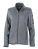 JN761 Ladies`Knitted Fleece Jacket - JN761_Dark-Grey-Melange_Silver-(Solid) - variant Ls 1000090471