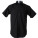 K102 Mens Business Shirt Short Sleeve - K102-Black - variant Ls 1000093561