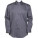 K105 Mens Corporate Oxford Shirt Long Sleeve - K105-Charcoal - variant Ls 1000093707