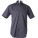 K109 Mens Corporate Oxford Shirt Short Sleeve - K109-Charcoal - variant Ls 1000093850