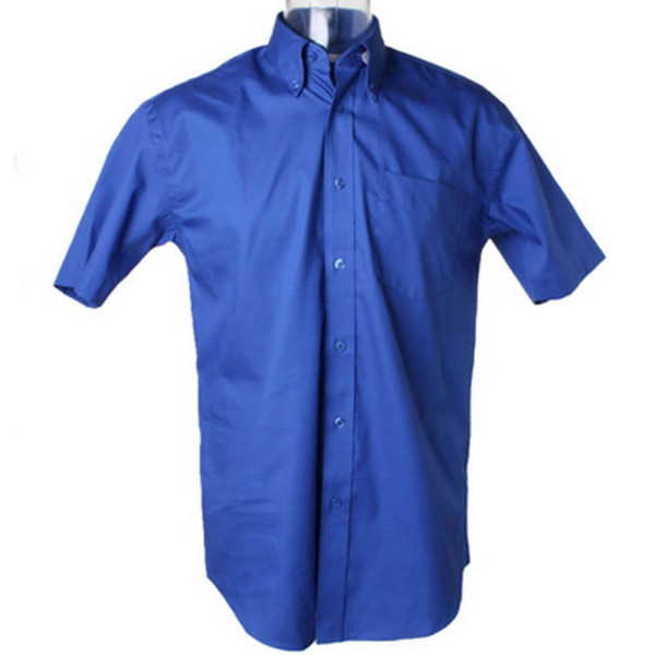 K109 Mens Corporate Oxford Shirt Short Sleeve