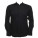 K123 Mens Bar Shirt Mandarin Collar Long Sleeve - K123-Black - variant Ls 1000094120