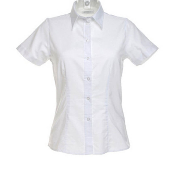 K360 Womens Workwear Oxford Shirt Short Sleeve