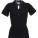K732 Sophia Comfortec® V Neck Polo Shirt - K732-Black - variant Ls 1000097374