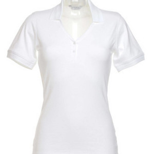 K732 Sophia Comfortec® V Neck Polo Shirt - Reklamnepredmety