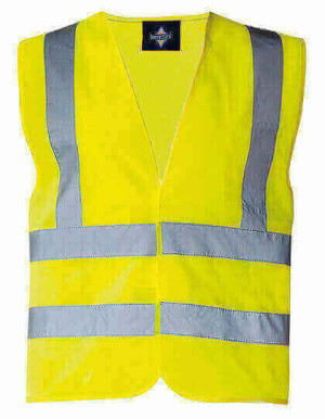 KX140 Safety Vest with four Reflectors EN ISO 20471 - Reklamnepredmety