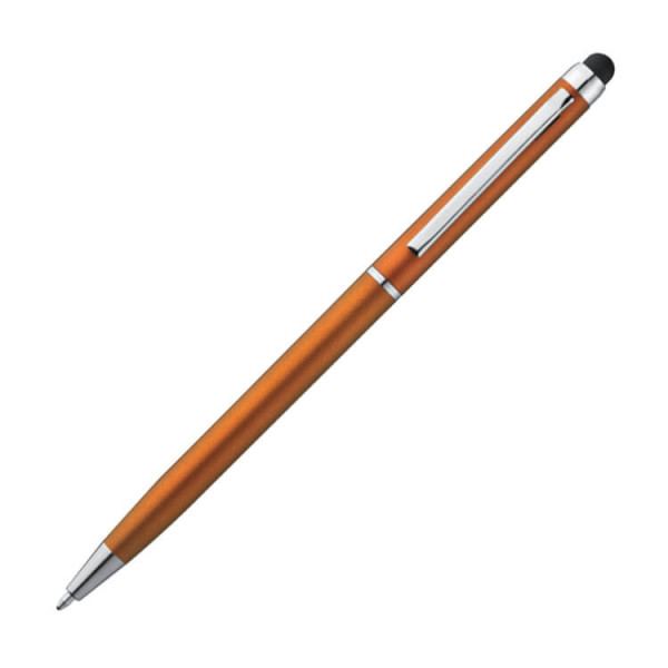 Plastic ball pen with touch function