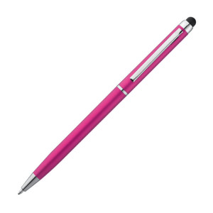 Plastic ball pen with touch function - Reklamnepredmety