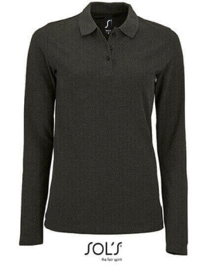 L02083 Womens Long-Sleeve Piqué Polo Shirt Perfect - Reklamnepredmety