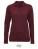L02083 Womens Long-Sleeve Piqué Polo Shirt Perfect - L02083_Heather-Oxblood - variant Ls 1000259531