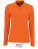 L02083 Womens Long-Sleeve Piqué Polo Shirt Perfect - L02083_Orange - variant Ls 1000233094