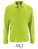 L02087 Mens Long-Sleeve Piqué Polo Shirt Perfect - L02087_Apple-Green - variant Ls 1000233013