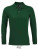 L02087 Mens Long-Sleeve Piqué Polo Shirt Perfect - L02087_Bottle-Green - variant Ls 1000297642