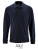 L02087 Mens Long-Sleeve Piqué Polo Shirt Perfect - L02087_French-Navy - variant Ls 1000233031