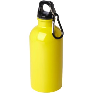 400 ml Oregon stainless steel water bottle with RCS certification and carabiner - Reklamnepredmety