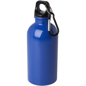 400 ml Oregon stainless steel water bottle with RCS certification and carabiner - Reklamnepredmety