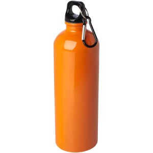 750 ml Oregon single-wall stainless steel water bottle with RCS certification and carabiner - Reklamnepredmety
