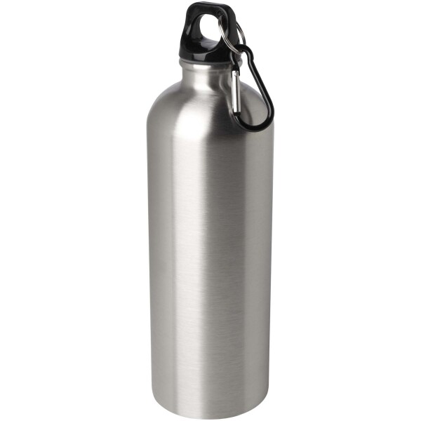 Oregon 750 ml RCS certified single wall stainless steel water bottle with carabiner