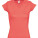 L156 Ladies V-Neck-T-Shirt Moon - L156-Coral - variant Ls 1000115952
