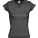 L156 Ladies V-Neck-T-Shirt Moon - L156-Dark-Grey-(Solid) - variant 