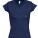 L156 Ladies V-Neck-T-Shirt Moon - L156-French-Navy - variant Ls 1000115982
