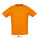 L198 Mens Raglan Sleeves T Sporty - L198-Neon-Orange - variant Ls 1000117255
