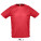 L198 Mens Raglan Sleeves T Sporty - L198-Red - variant Ls 1000117295