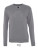 L410 Mens V Neck Sweater Galaxy - L410_Medium-Grey-(Solid) - variant Ls 1000119416