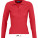 L535 Ladies Longlseeve Polo Podium - L535-Red - variant Ls 1000121278