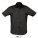 L632 Mens Stretch-Shirt Broadway Shortsleeve - L632-Black - variant Ls 1000123016
