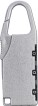 Zinc alloy numeric padlock April - f3701301pk2 - variant Gi F3701301PK2