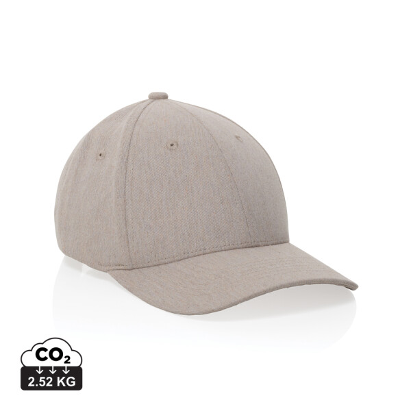 Milo AWARE™ recycled heather 6 panel cap