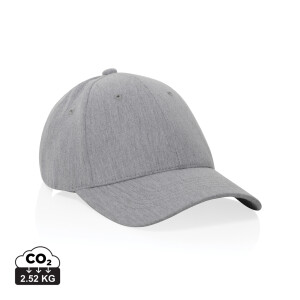 Milo AWARE™ recycled heather 6 panel cap - Reklamnepredmety
