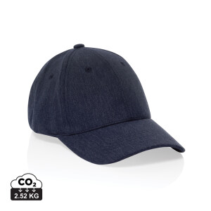 Milo AWARE™ recycled heather 6 panel cap - Reklamnepredmety