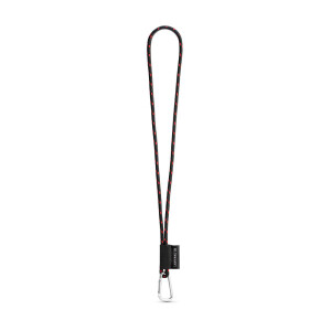 SET Lanyard NAUTIC Long (Ø 5 mm) with D-shaped carabiner 55 mm - Reklamnepredmety
