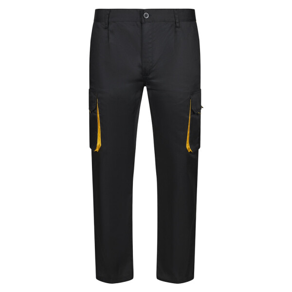 VL HYPNOS. Two-tone multi-pocket twill trousers (200 g/m²)