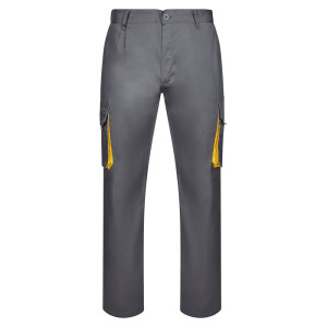VL HYPNOS. Two-tone multi-pocket twill trousers (200 g/m²) - Reklamnepredmety