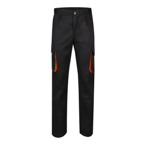 VL HYPNOS. Two-tone multi-pocket twill trousers (200 g/m²) - Reklamnepredmety
