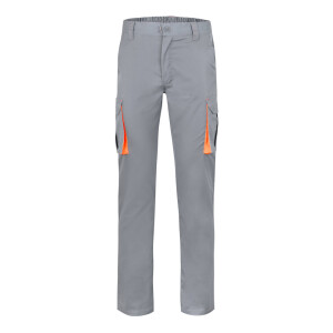 VL HYPNOS. Two-tone multi-pocket twill trousers (200 g/m²) - Reklamnepredmety