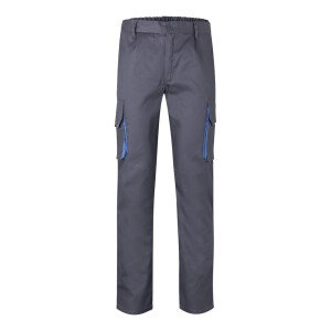 VL HYPNOS. Two-tone multi-pocket twill trousers (200 g/m²) - Reklamnepredmety