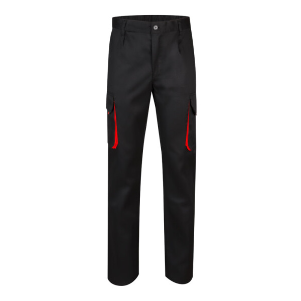 VL HYPNOS. Two-tone multi-pocket twill trousers (200 g/m²)