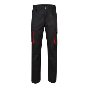 VL HYPNOS. Two-tone multi-pocket twill trousers (200 g/m²) - Reklamnepredmety