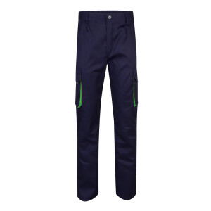 VL HYPNOS. Two-tone multi-pocket twill trousers (200 g/m²) - Reklamnepredmety