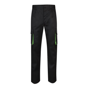 VL HYPNOS. Two-tone multi-pocket twill trousers (200 g/m²) - Reklamnepredmety