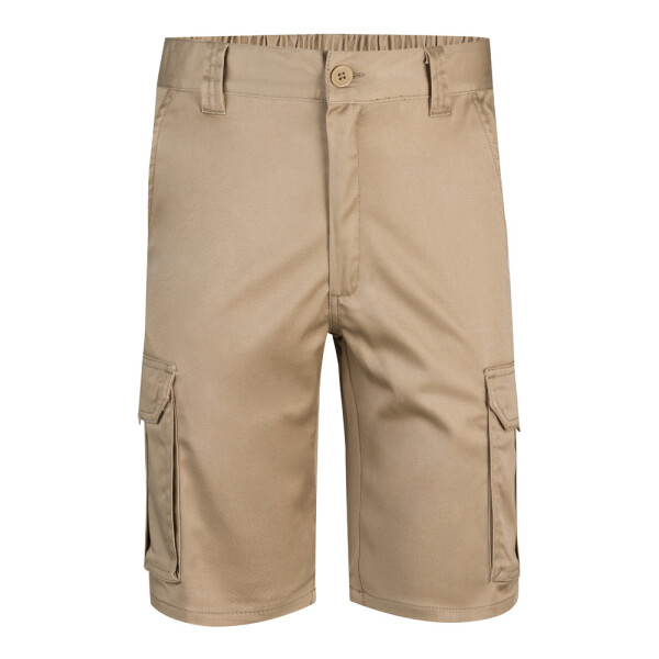 VL HEBE. Multi-pocket stretch Bermuda shorts (240g/m²)