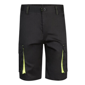 VL HEMERA. Two-tone, multi-pocket stretch Bermuda shorts (240g/m²) - Reklamnepredmety